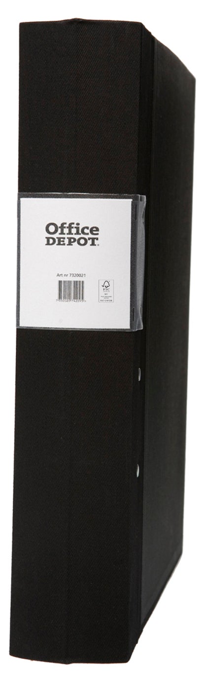 Träryggspärm A4 60 mm svart