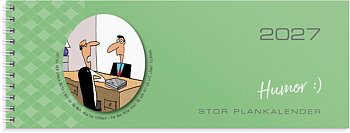 Stor Plankalender Humor 2027 Burde