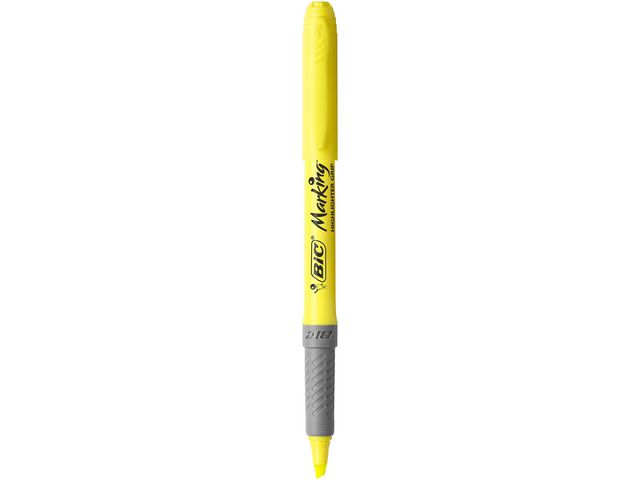 Överstrykningspenna BIC Grip Gul