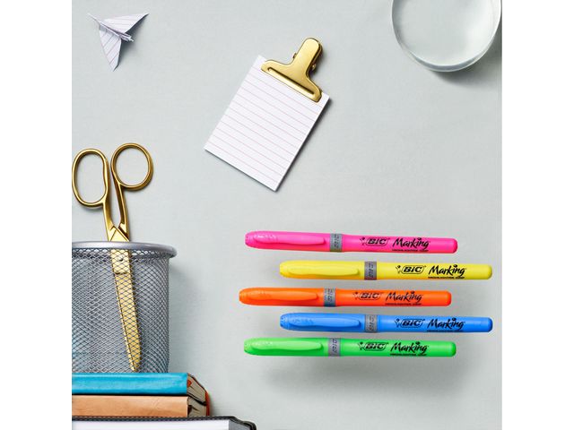 Överstrykningspenna BIC Grip Grön