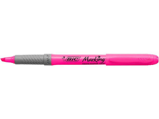 Överstrykningspenna BIC Grip Rosa