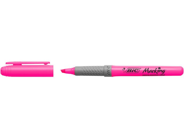 Överstrykningspenna BIC Grip Rosa