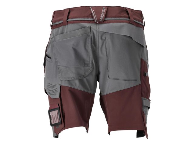 Shorts 29 cm MASCOT Custom. Vröd/Grå C60