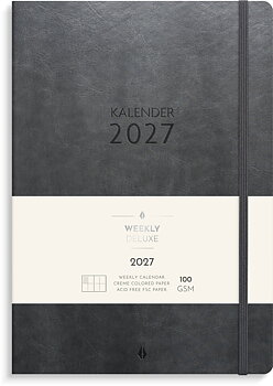Kalender 2027 Weekly Deluxe Burde