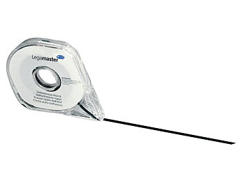 Uppdeln.band LEGAMASTER 2,5mmx16m svart