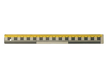 Linjal 30cm dm/cm/mm-grader plast 10/fp