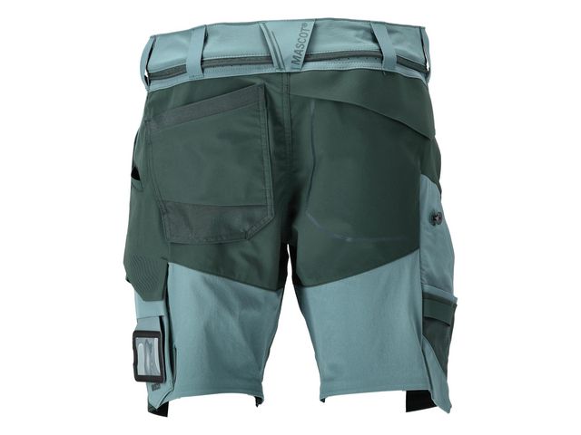 Shorts 24 cm MASCOT Custom. Grön/Grö C51