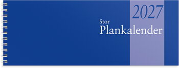 Stor Plankalender 2027 Burde