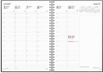 Kalender 2027 Business A5 refill Burde