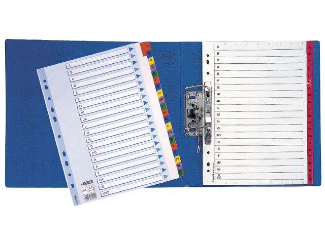 Register Esselte Mylar A4 1-12