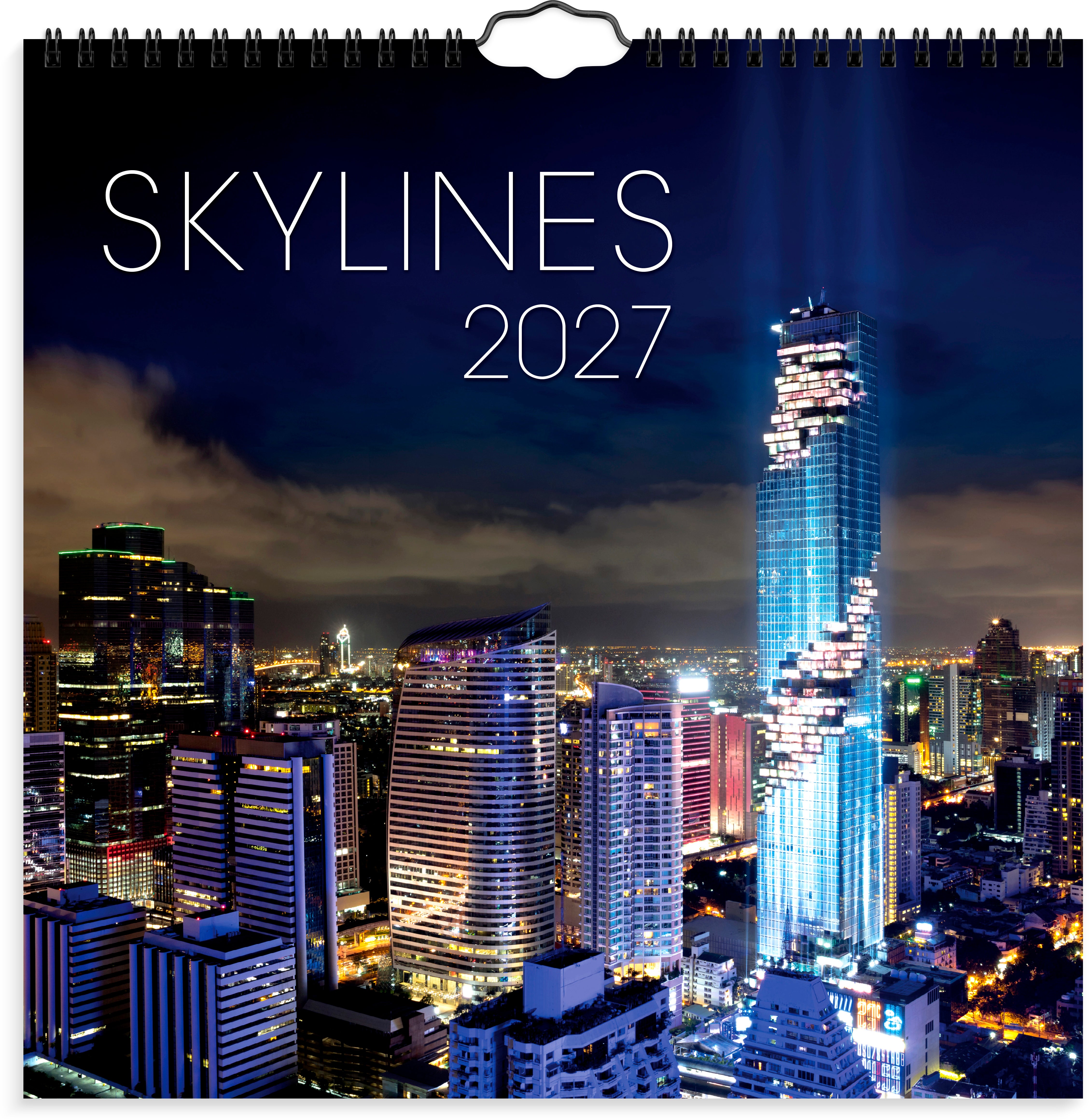Väggkalender Skylines 2027 Burde