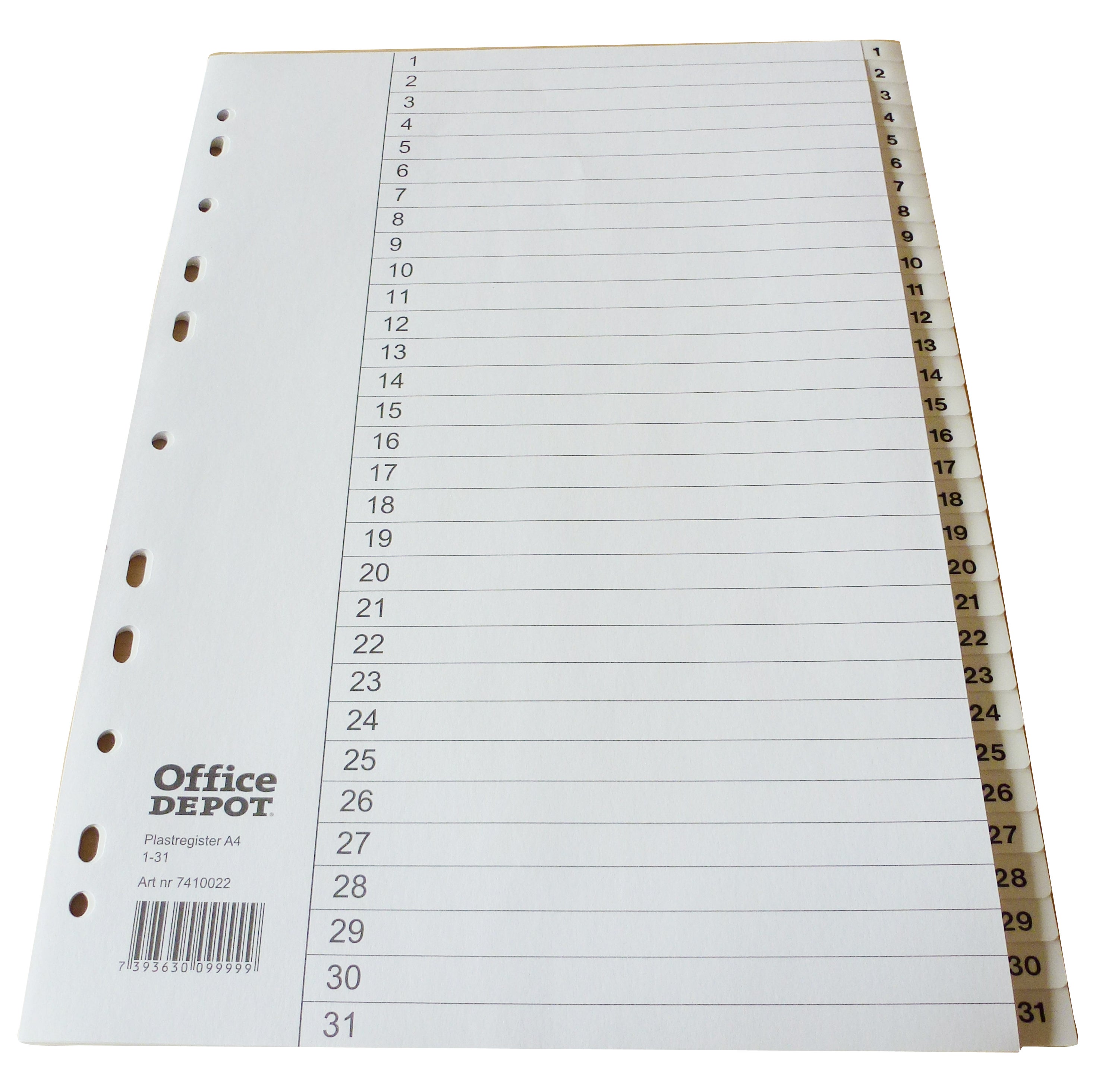 Register vit PP A4 1-31