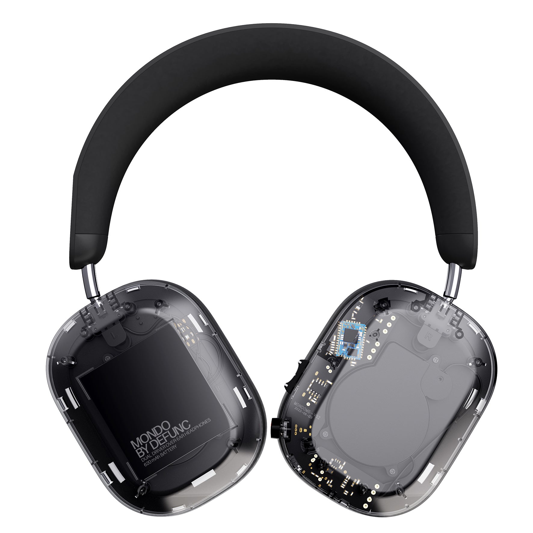 Hörlurar Mondo Over-Ear Headphone Transparent