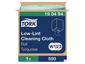 Rengöringsduk TORK Pre W1/2/3 turkos