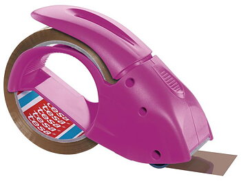 Tejphållare packtejp TESA Pack-n-Go rosa