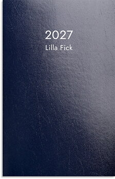 Kalender Lilla Fick 2027 blå kartong Burde