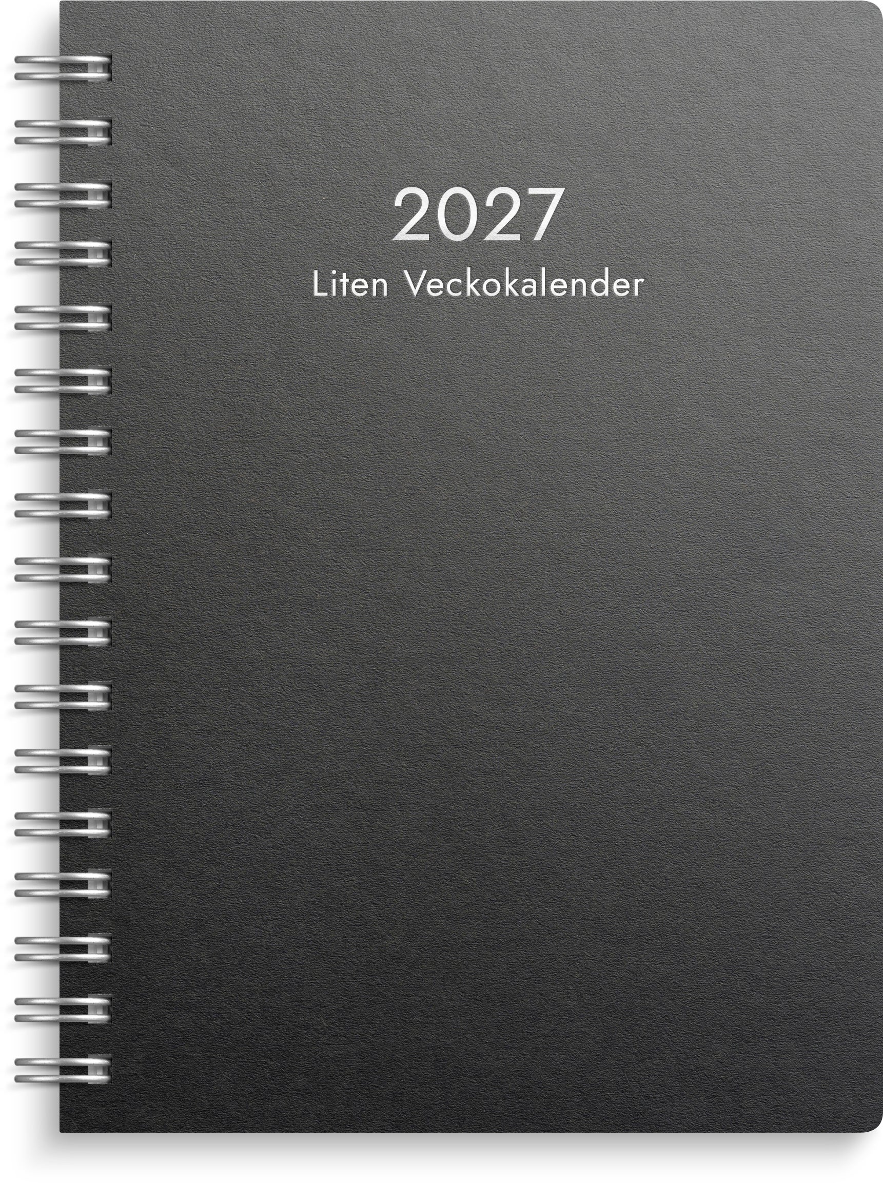 Liten Veckokalender 2027 refill Burde