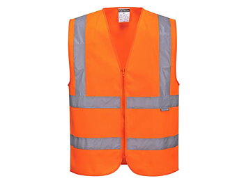 Varselväst PW C375 orange XL kl 2