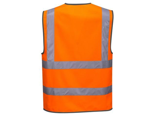 Varselväst PW C375 orange XL kl 2