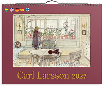 Väggkalender 2027 Carl Larsson Burde
