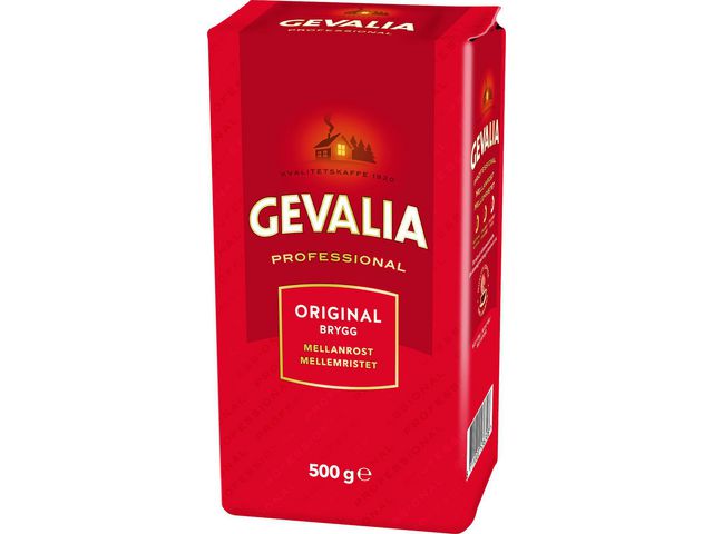 Kaffe GEVALIA Mellanrost prof.brygg 500g