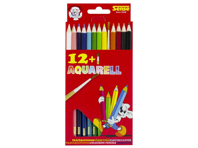 Akvarellpenna SENSE 12 f&auml;rger