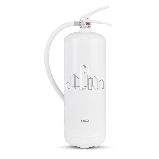 Brandsläckare NEXA 6kg City 43A vit