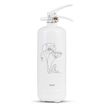 Brandsläckare NEXA 2kg Poppy 13A vit