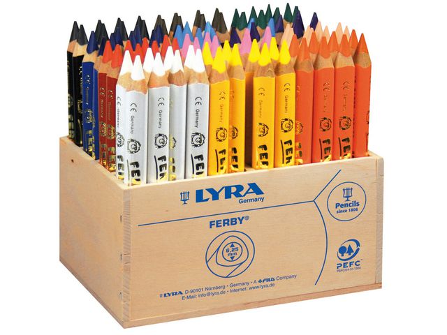 F&auml;rgpenna LYRA Ferby 12x8 f&auml;rger