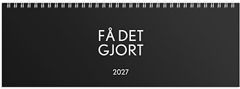 Bordsalmanackan Få det gjort 2027 Burde