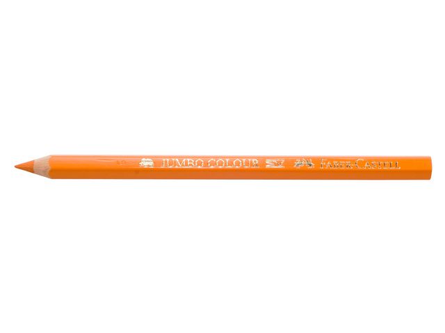 F&auml;rgpenna FABER Jumbo orange 12/fp