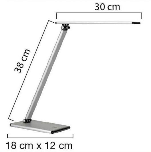 Lampa Terra LED grå