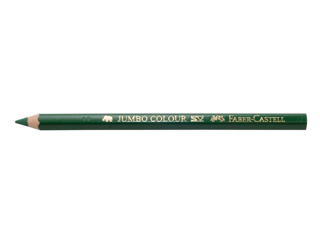 F&auml;rgpenna FABER Jumbo m&ouml;rkgr&ouml;n 12/fp