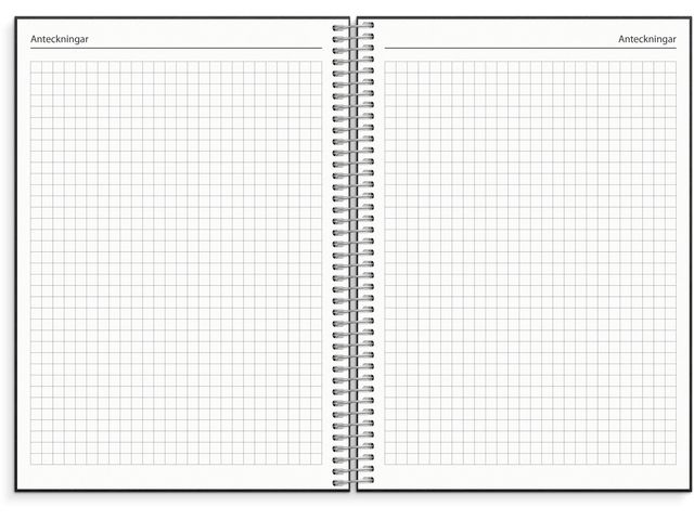 Kalender Business VIP 2026 svart