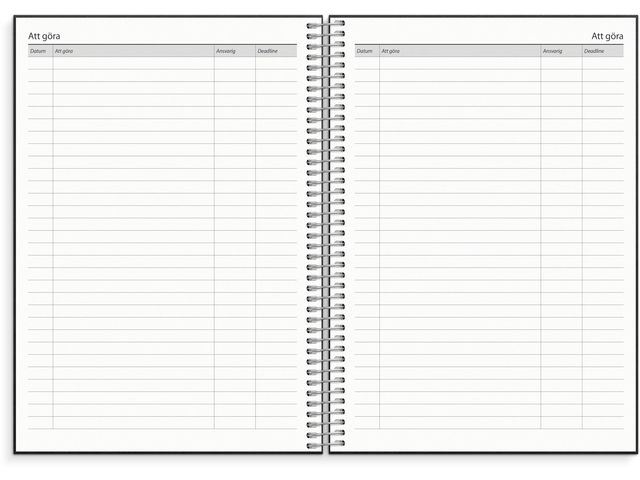 Kalender Business VIP 2026 svart