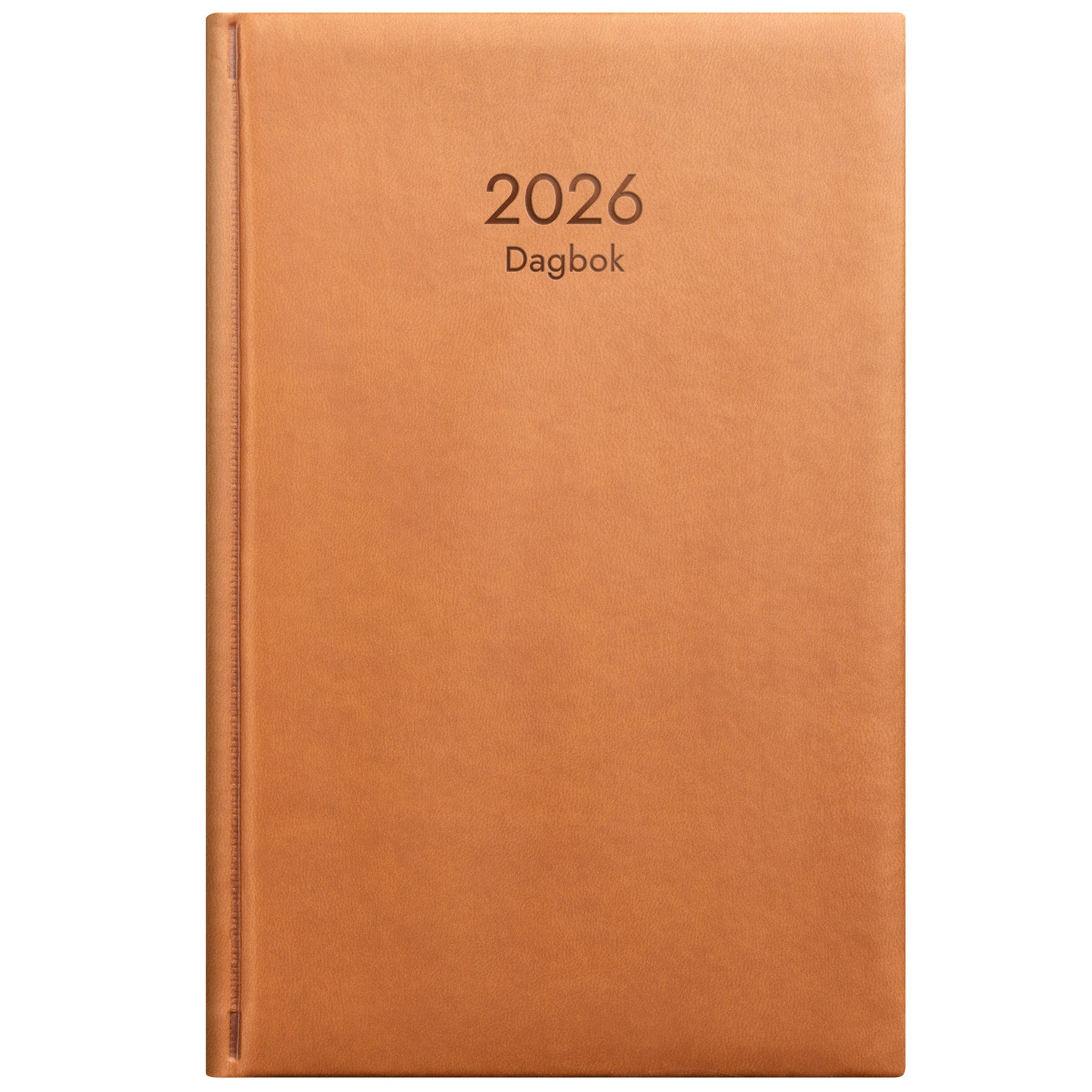 Kalender Dagbok 2026 cognac