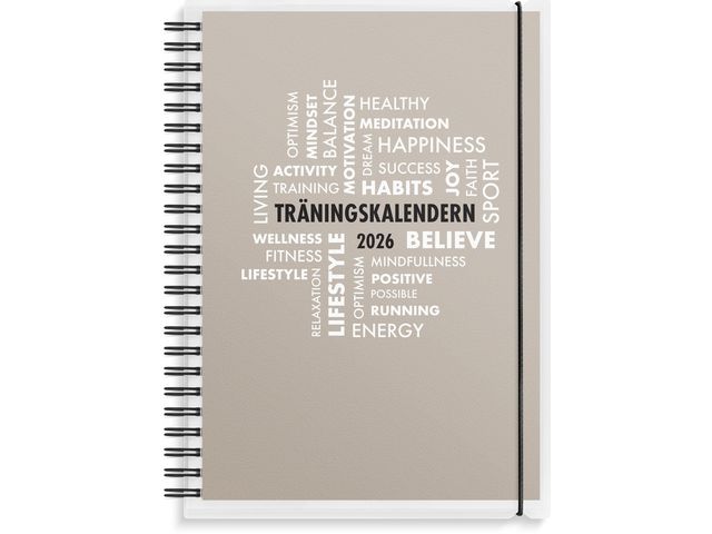 Träningskalendern A5 2026