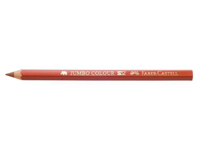 F&auml;rgpenna FABER Jumbo brun 12/fp
