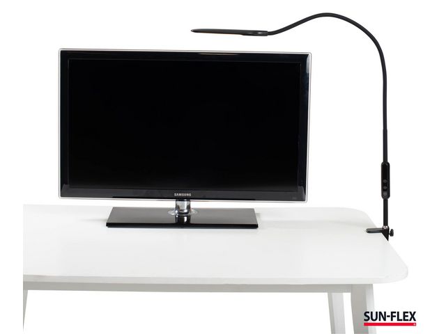 Skrivbordslampa Desklite svart Sun-Flex