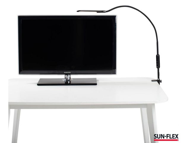 Skrivbordslampa Desklite svart Sun-Flex