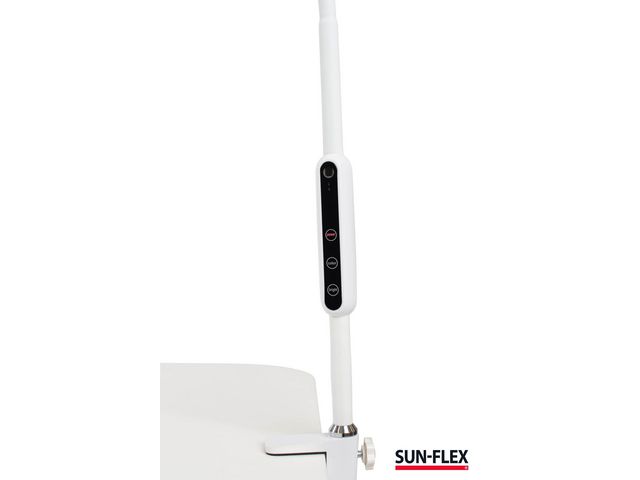 Skrivbordslampa Desklite vit Sun-Flex