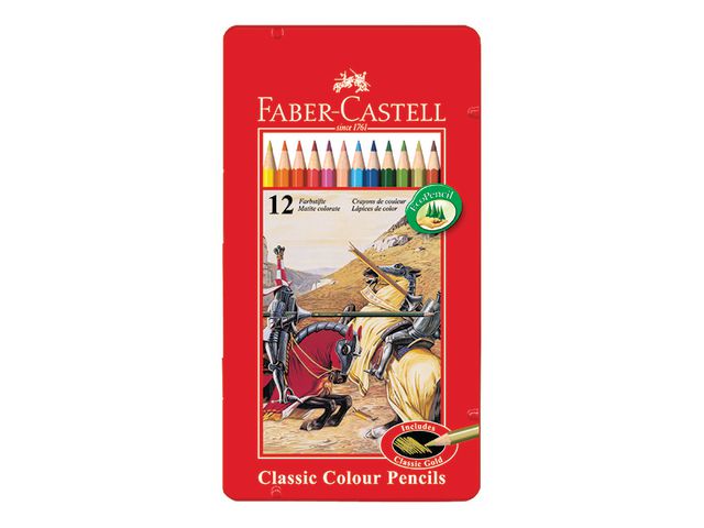 F&auml;rgpenna FABER-CASTELL 12/fp