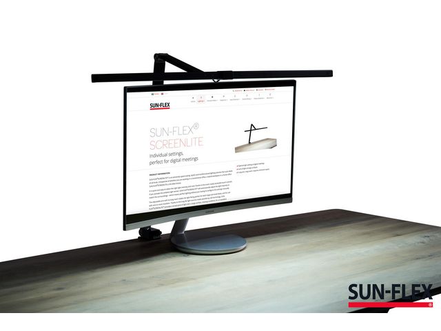 Skrivbordslampa Screenlite mattsvart