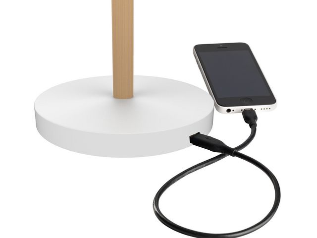 Skrivbordslampa Vicky LED vit