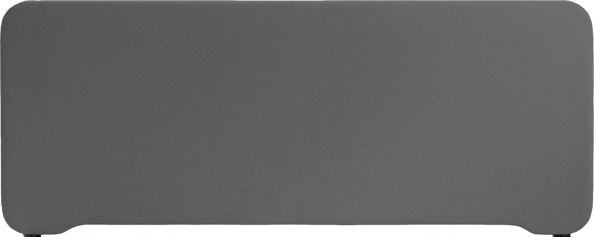 Bordsskärm Edge 1000 x 400 mm grå