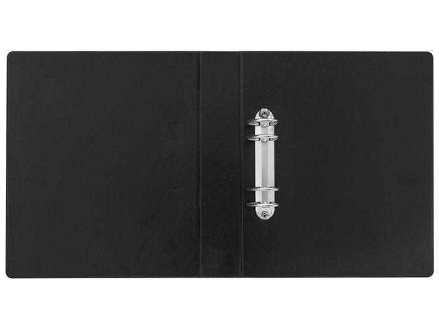 Ringpärm A4 D-ring: 45mm PP ficka svart