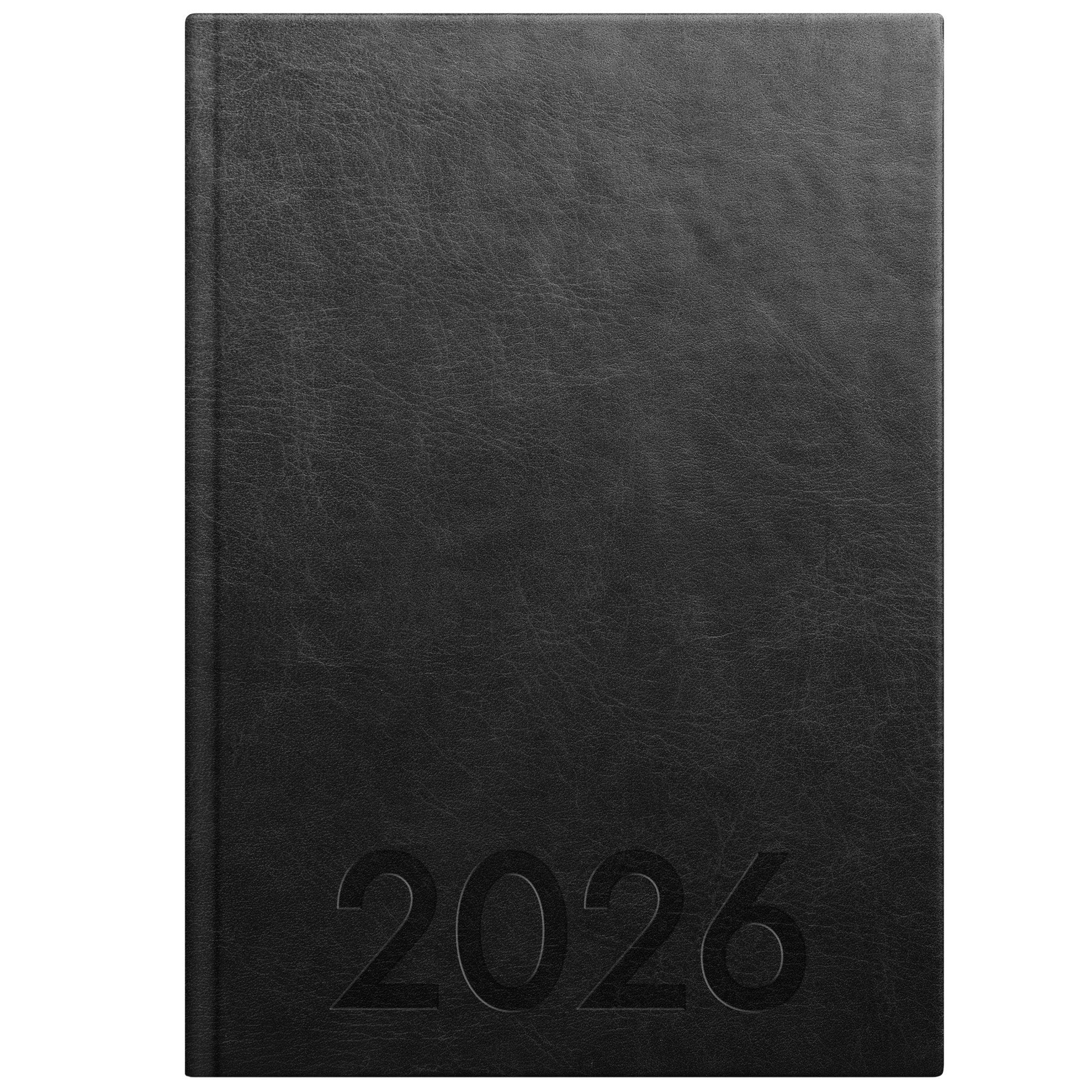 Kalender Weekly 2026 A5 svart