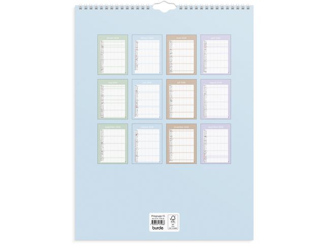 Familjekalender Praktisk 2026