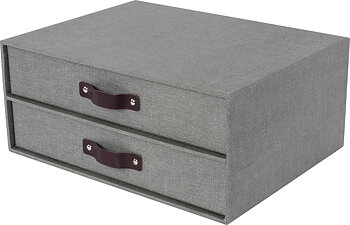 Förvaringsbox Birger canvas gr