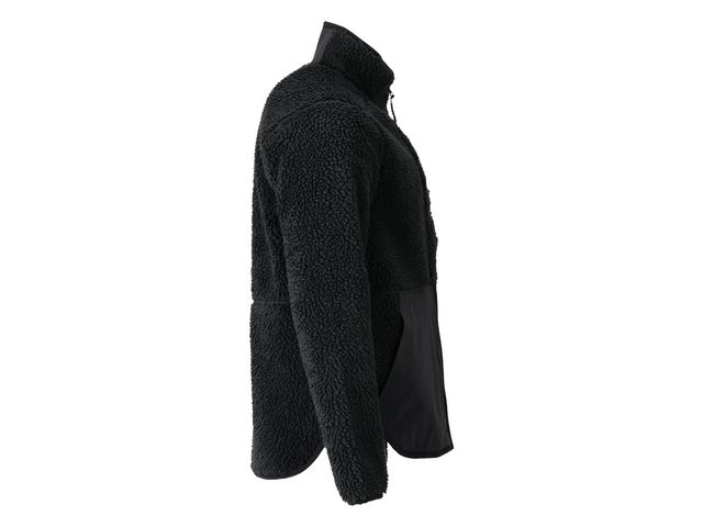 Fiberpälsjacka Customized svart